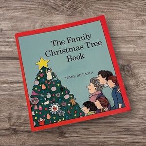 Scholastic The Family Christmas Tree Book - Red and Blue Cover